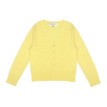 Load image into Gallery viewer, Girls Long Sleeve V neck Sweater Cardigan