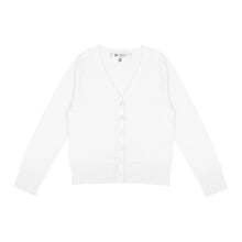 Load image into Gallery viewer, Girls Long Sleeve V neck Sweater Cardigan