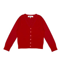 Load image into Gallery viewer, Girls Long Sleeve V neck Sweater Cardigan