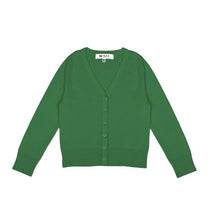 Load image into Gallery viewer, Girls Long Sleeve V neck Sweater Cardigan