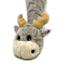 Load image into Gallery viewer, Moose Up - Kids' Plush Animal Slipper Socks