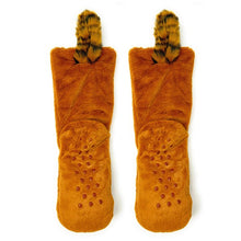 Load image into Gallery viewer, Red Panda - Kids' Plush Animal Slipper Socks