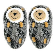 Load image into Gallery viewer, Hedge Hugs - Kids Fluffy House Slippers Shoes
