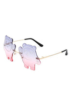 Load image into Gallery viewer, Kids Rimless Panda Colored Children Sunglasses
