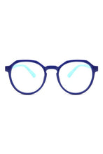 Load image into Gallery viewer, Kids Round Geometric Blue Light Blocker Glasses
