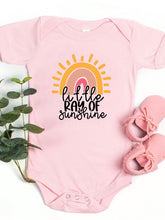 Load image into Gallery viewer, Pink - Girl Little Ray Of Sunshine Baby Onesie
