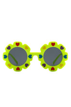 Load image into Gallery viewer, Children Junior Round Circle Heart Sunglasses
