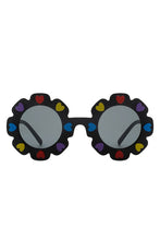 Load image into Gallery viewer, Children Junior Round Circle Heart Sunglasses
