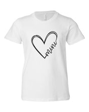 Load image into Gallery viewer, YOUTH Heart Mini Graphic Tee
